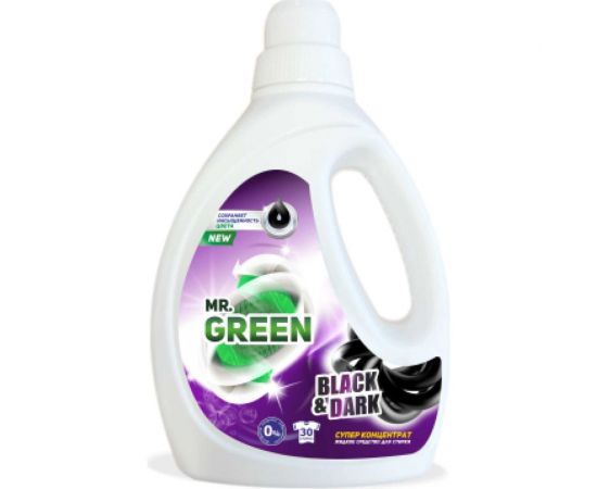 Гель для стирки темных вещей MR.GREEN Black & Dark 1.5 л ПНД 72879 