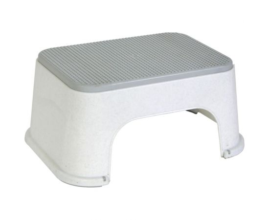 Табурет-подставка ПОЛИМЕРБЫТ серый 63200415 