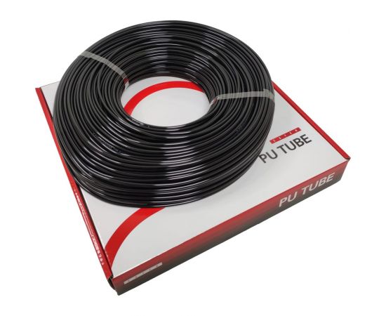 Трубка PU 10х6.5 мм, 100 м, черный NBPT 52280 