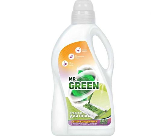 Средство для мытья полов MR.GREEN Bio system, 2 л ПНД 70325 