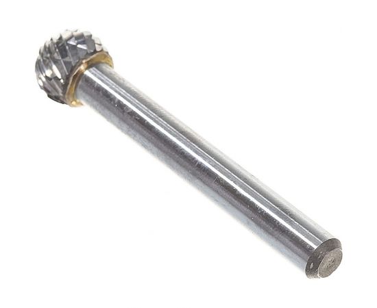 Борфреза твердосплавная сферическая с двойной насечкой (10х9 мм; хвостовик 6 мм) ПНЕВМО-ТРЕЙД D1009-M06 – изображение 4