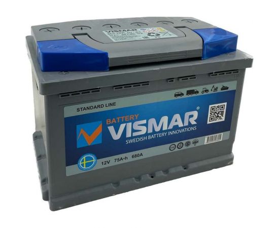 АКБ VISMAR ST 6СТ-75 N L-1 680A 276/175/190 4660003793895 