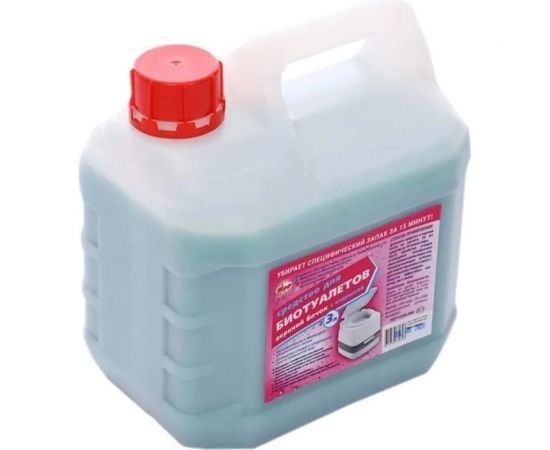 Средство для биотуалетов 3 л, верхний бачок, с отдушкой Артель Золотарь 3010303 