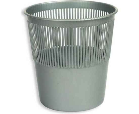 Офисная корзина Luscan 10л пластик, серая 1593982 