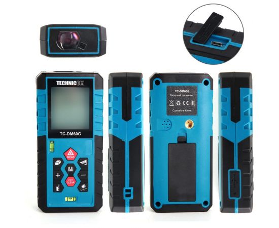 Лазерный дальномер TECHNICOM TC-DM60G – изображение 15