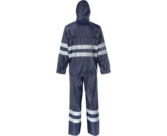 Влагозащитный костюм 2Hands повышенной видимости, синий, 3XL KP1HV – изображение 2