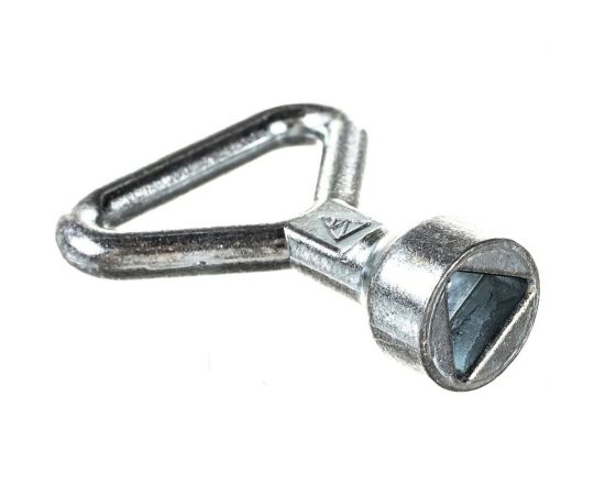 Трехгранный ключ ТРИЗАМ d= 9 мм, H=46,5 мм, металл, покрытие цинк, К01.79.1.1, 10 шт. TRZ0218 – изображение 2