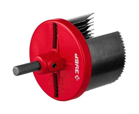 Пила кольцевая наборная Мастер (7 полотен; 26-63 мм; 42 мм) по дереву Зубр 29593-H7-42 – изображение 3