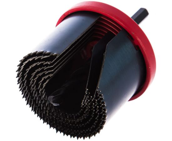 Пила кольцевая наборная Мастер (7 полотен; 26-63 мм; 42 мм) по дереву Зубр 29593-H7-42 – изображение 4