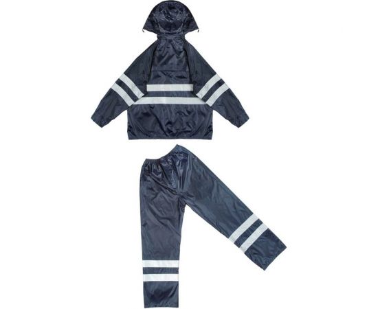 Влагозащитный костюм 2Hands повышенной видимости, синий, 3XL KP1HV – изображение 5