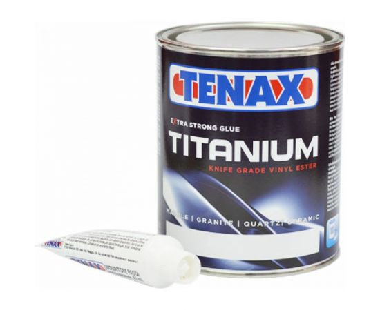 Полиэфирный клей Tenax Titanium Neutro прозрачный/густой 1л 039.210.5660 
