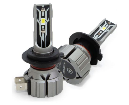 Светодиодная лампа AUTOPROFI Х2 компак., H7, 12 В/15 Вт, 6000 K, 4000 Лм, комплект 2 шт. X2-H7 