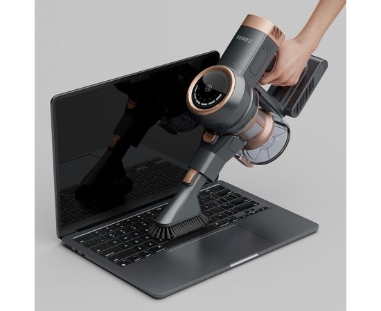 Вертикальный беспроводной пылесос Remez multiclick pro aqua plus RMVC-505B ЦБ-00000583 – изображение 4