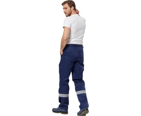 Костюм Эксперт Спецодежда Профи 1, темно-синий/василек, р. 68-70, рост 194-200 6446000027007 – изображение 5