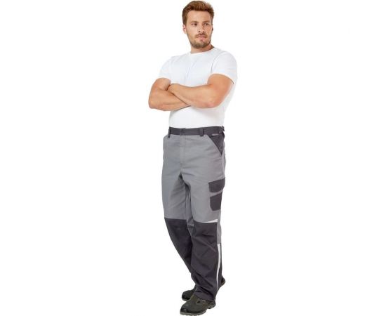 Костюм Эксперт Спецодежда Финикс, серый/темно-серый, р. 52-54, рост 170-176 6446000039277 – изображение 3