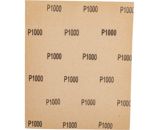 Шлиф-шкурка водостойкая на бумажной основе №1000 (10 шт; 230х280 мм) ON 19-10-000 – изображение 3