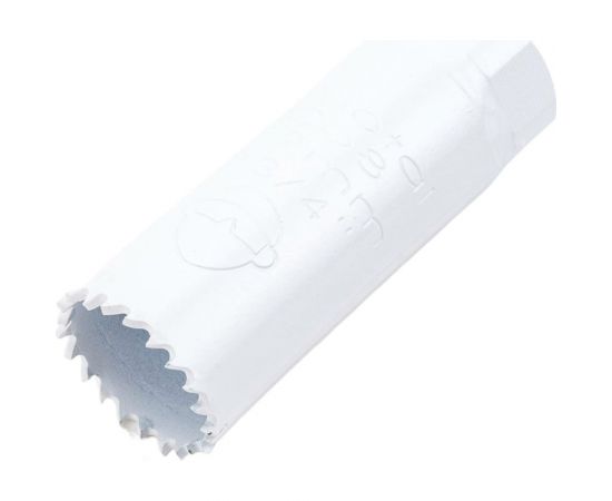 Коронка биметаллическая мелкий зуб (19 мм, 38 мм, HSSE, М42) №306 Профоснастка 80102006 – изображение 5