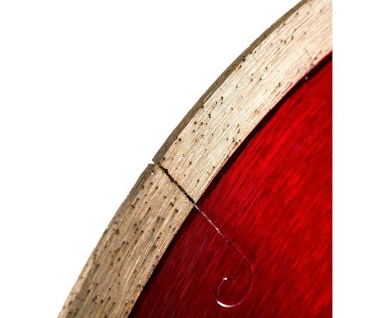 Диск алмазный сплошная кромка с микропазом G/L J-slot по граниту 200D-1.6T-7.5W-22.2/25.4 MESSER 01-24-200 – изображение 2