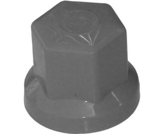 Колпачок на колесную гайку ДАЛИ-авто 33 мм, низкий, серый (20 шт. в упаковке) DA-01523 