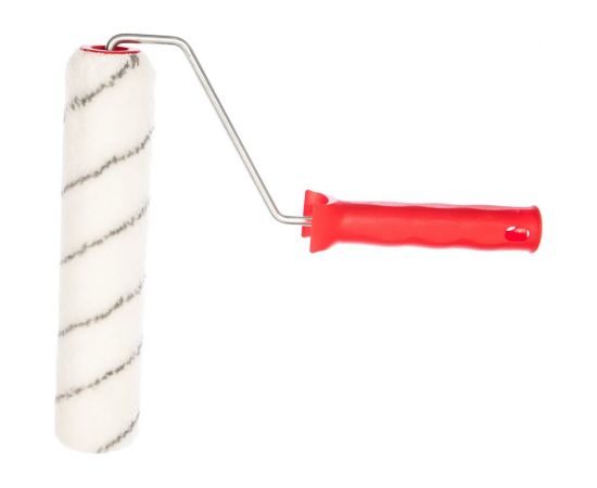 Валик MATRIX Грейтекс пластмассовая ручка, 250 мм, ворс 12 мм, D 40 мм, полиакрил Россия 80883 