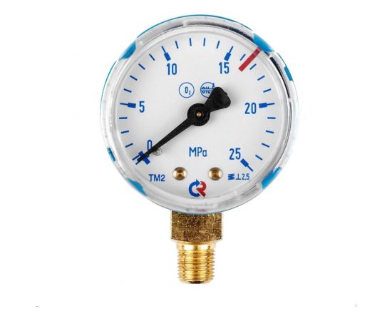 Манометр 25 МПа, кислород, 1/8"" NPT ПТК 00000041917 