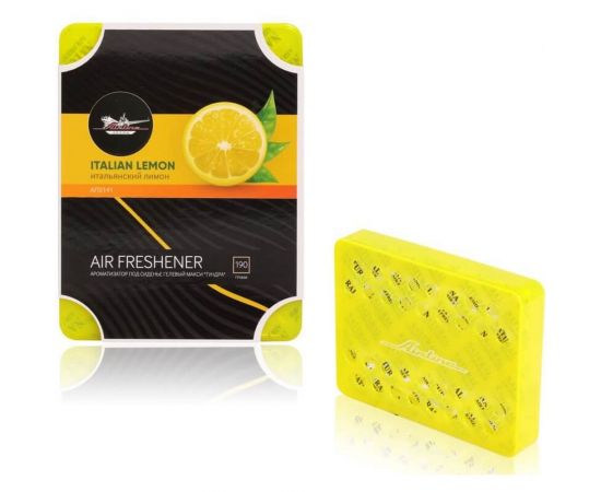 Гелевый ароматизатор под сиденье Airline макси Тундра итальянский лимон AFSI141 