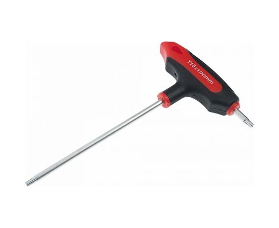 Двусторонний ключ JTC TORX с отверстием T15H и Т-образной рукояткой JTC-784815 
