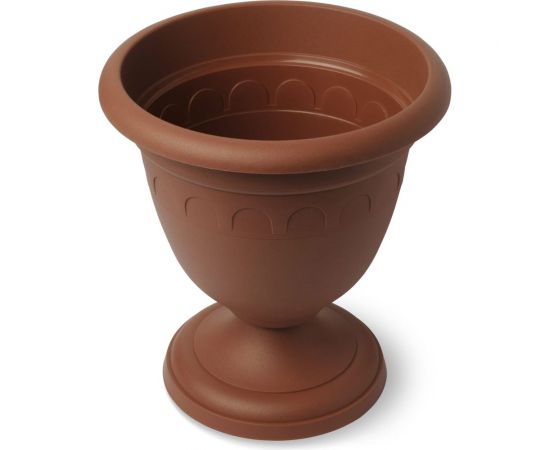 Высокий вазон Martika Колывань 3 л, диаметр 22 см, терракотовый С134Т 
