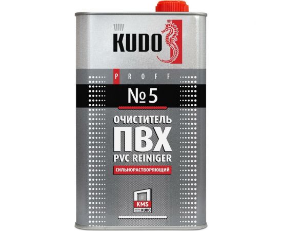 Очиститель для ПВХ KUDO №5 PROFF сильнорастворяющий, 1000 мл SMC-005 