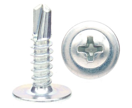 Саморез с прессшайбой BOWT сверло, 4,2x16, 200 шт. P02354 