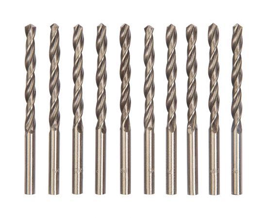 Сверло (10 шт; 4.0 мм; ц/х; Класс В; Р6М5/HSS) ТРЭЛ dn00236 