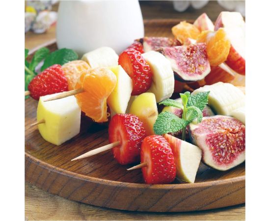 Деревянные шампуры AVIORA 300 мм, берёза, 100 шт. 401-278 – изображение 2