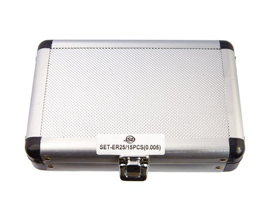 Набор цанг в пластиковом кейсе ER25 (15 шт; 2-16 мм) JSD cb20006 – изображение 2