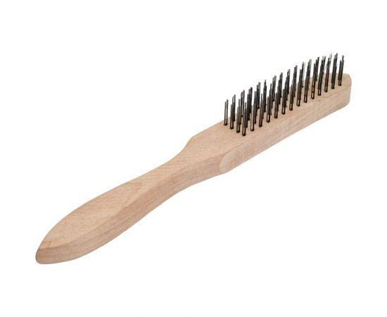 Металлическая щетка GROSSMEISTER 4-рядная 010601003 – изображение 2