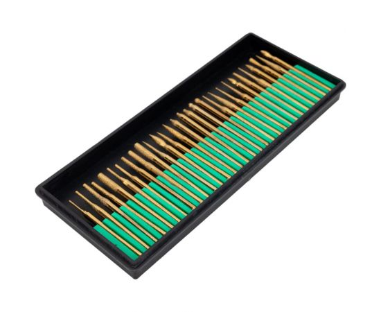 Алмазные шарошки 30 предметов TORGWIN T687284 – изображение 9