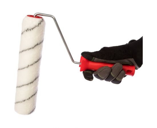 Валик MATRIX Грейтекс пластмассовая ручка, 250 мм, ворс 12 мм, D 40 мм, полиакрил Россия 80883 – изображение 2