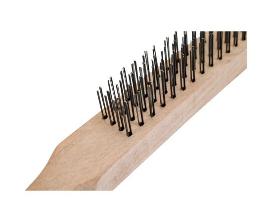 Металлическая щетка GROSSMEISTER 4-рядная 010601003 – изображение 5