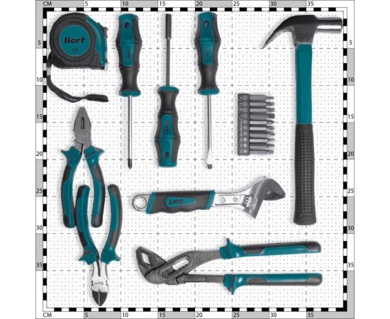 Набор ручного инструмента BTK-19 BORT 93412864 – изображение 3