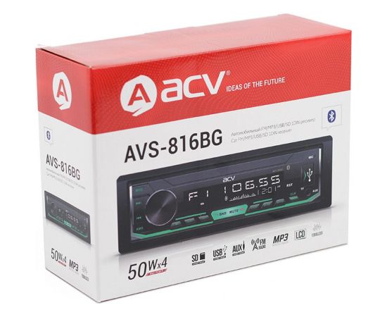 Магнитола ACV 1DIN AVS-816BG – изображение 6