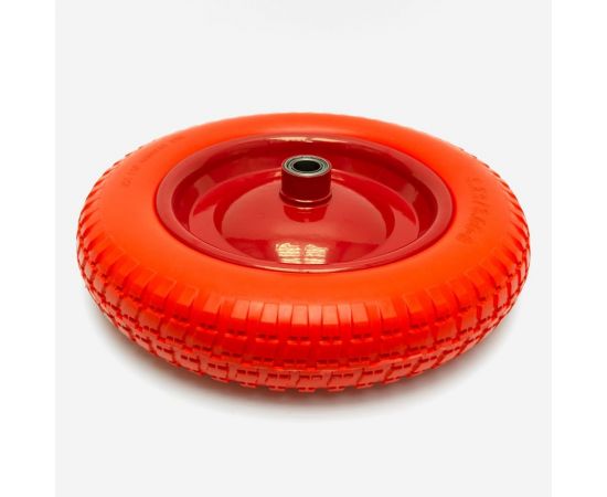 Колесо для 1-колесной тачки бескамерное (3.25/3.00-8) втулка 12 мм POLYAGRO 8055100 – изображение 5