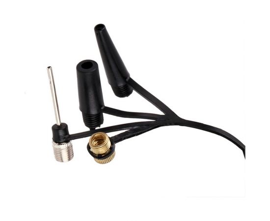 Ножной насос Alca 1 цилиндр, манометр, 7 бар, 4 адаптера 201200 – изображение 2