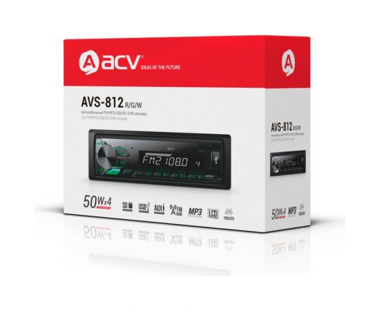 Магнитола ACV 1DIN AVS-812R – изображение 2
