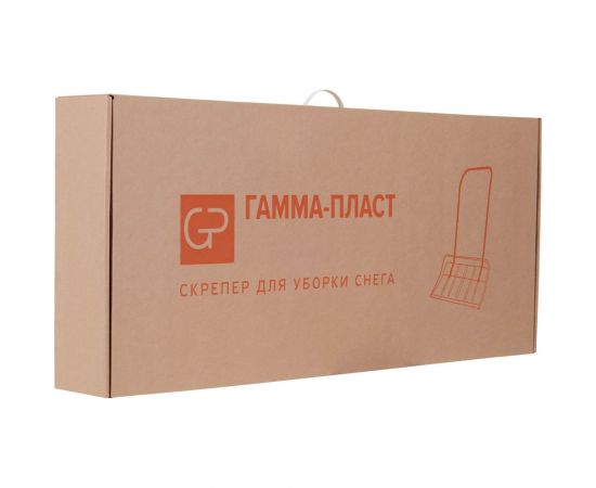 Скрепер для уборки снега из поликарбоната ГАММА-ПЛАСТ эталон original premium box SCR002 – изображение 5