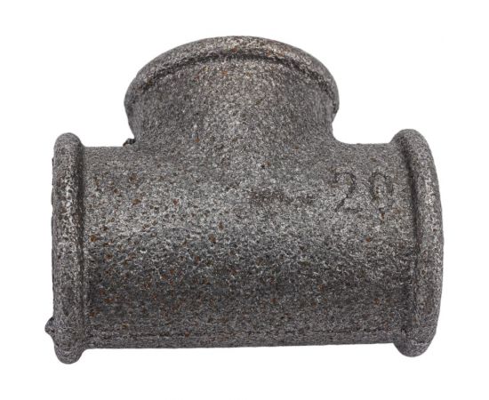 Тройник СВК чугунный резьбовой, не оцинкованный, внутр. резьба, ДУ 20мм, 3/4 SVK-CITF20 