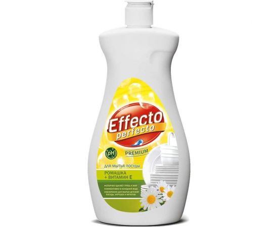 Средство для мытья посуды Effecto Perfecto ромашка premium 500 мл УТ00041139 