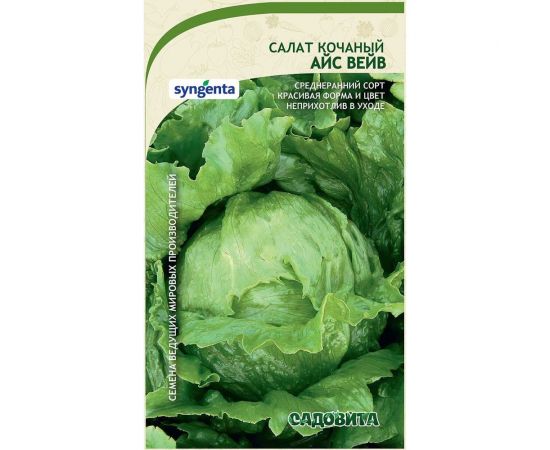 Семена Садовита Салат Айс Вейв 10 шт. Syngenta 00216438 