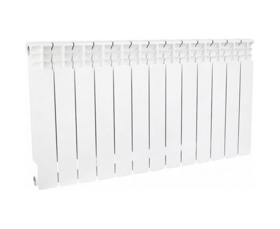 Биметаллический радиатор STOUT Space 500 13 секций боковое подключение SRB-0310-050013 