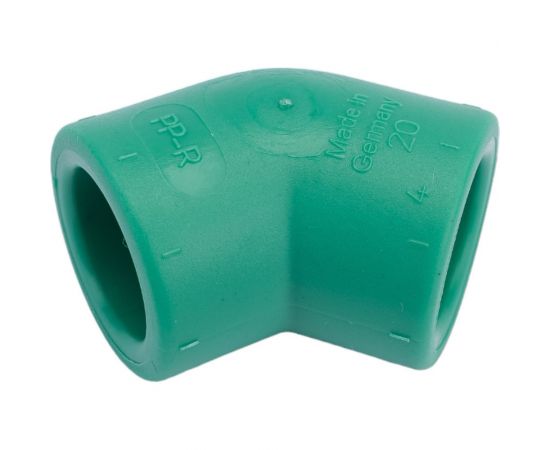 Угол Banninger полипропиленовый, зеленый, 45 гр x 20 мм 7411064511 