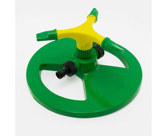 Вращающийся разбрызгиватель на круглой подставке POLYAGRO Lite 3 лопасти 7573120 