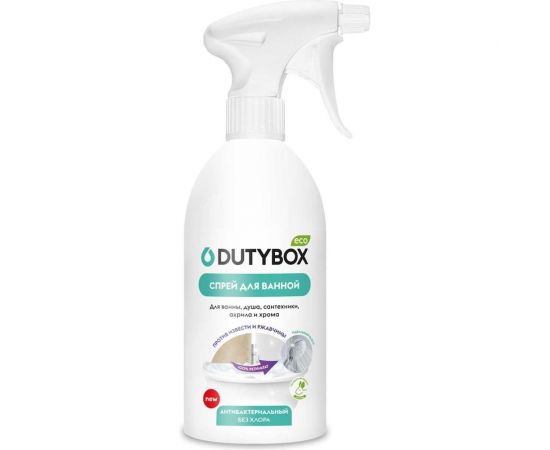 Эко-спрей для ванны DUTYBOX очиститель керамики и сантехники, 500 мл db-1212 